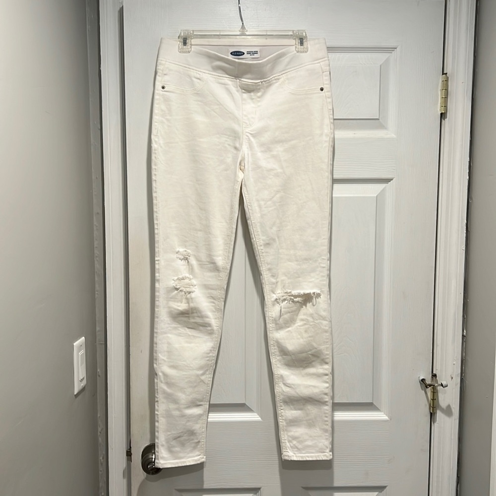 Mid-Rise Rockstar Super Skinny Jeggings
